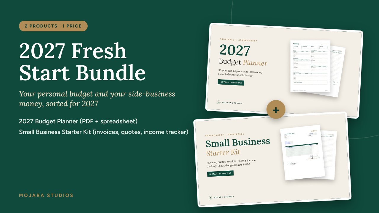 2027 Fresh Start Bundle