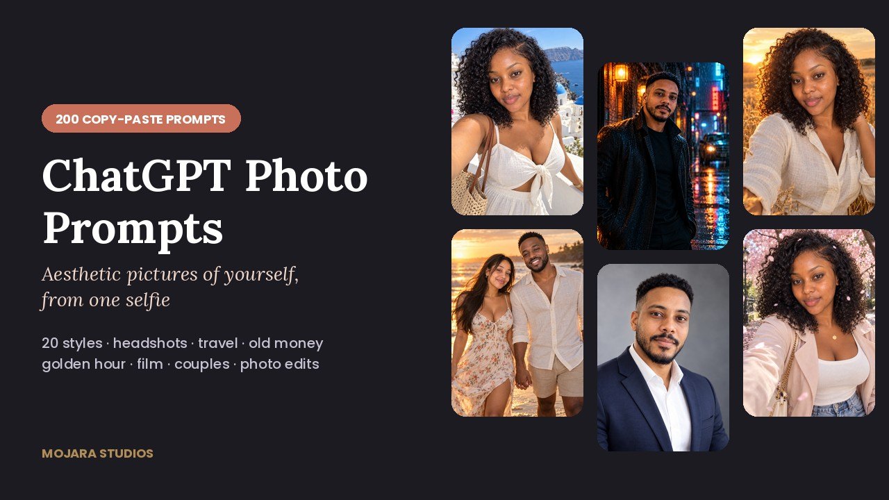 ChatGPT Photo Prompts
