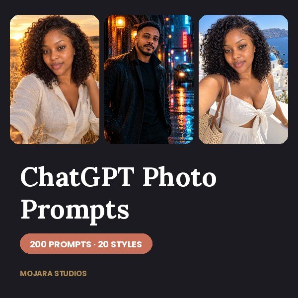 ChatGPT Photo Prompts
