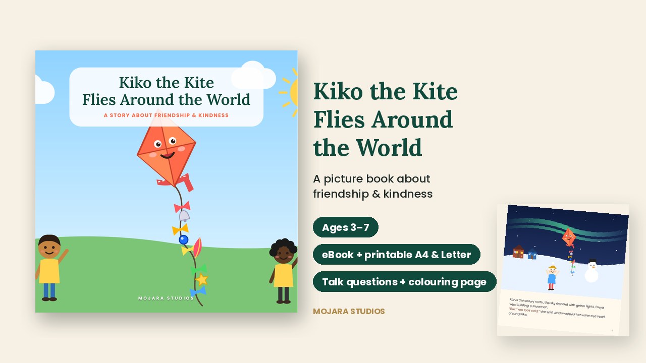 Kiko the Kite Flies Around the World