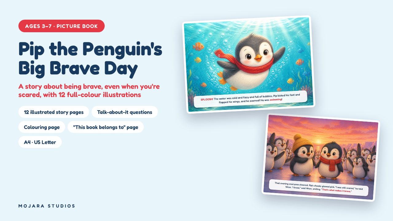 Pip the Penguin's Big Brave Day